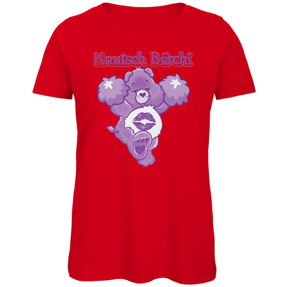 Knutsch Bärchi - Glücksbärchi - Damen Premium Bio T-Shirt Red