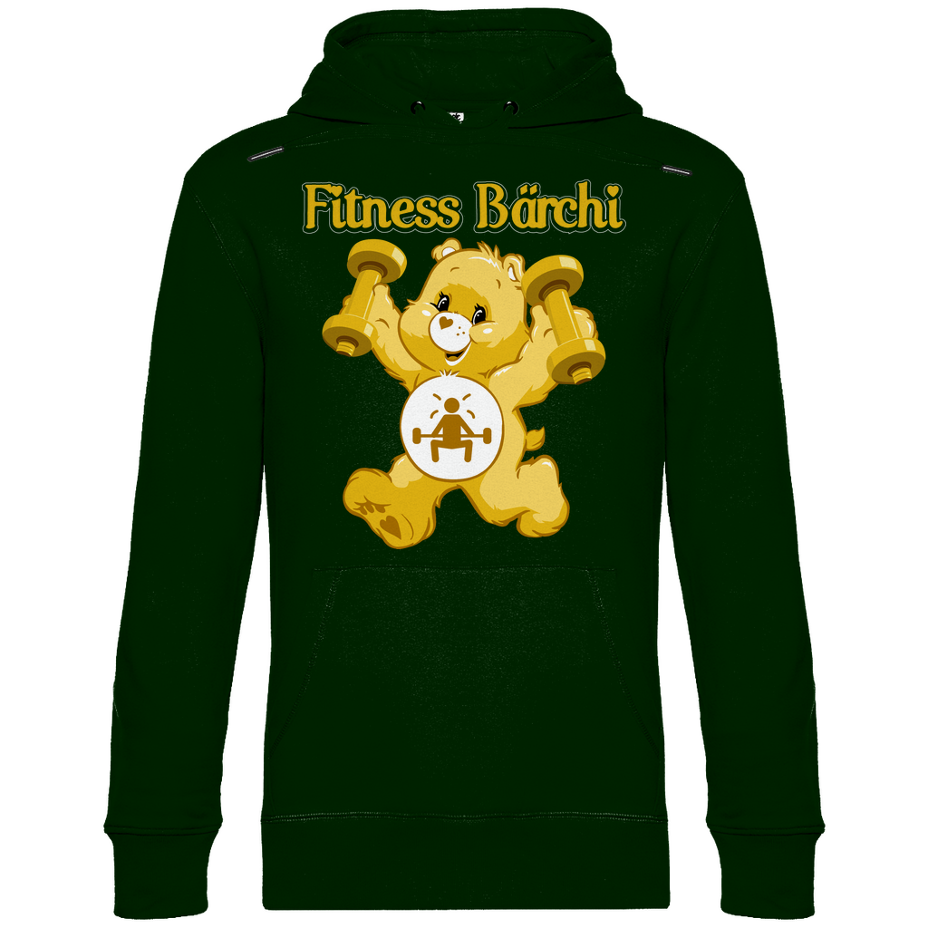 Fitness Bärchi - Glücksbärchi - Unisex Hoodie Forest Green
