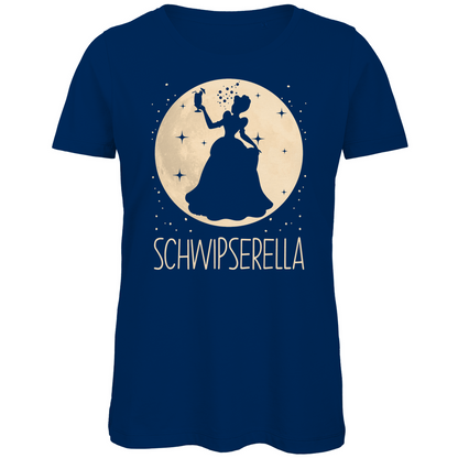 Mond Prinzessin - Schwipserella - Damen Premium Bio T-Shirt