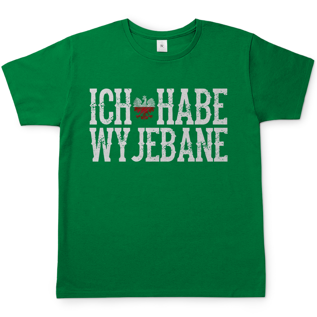 Ich habe Wyjebane - Herren T-Shirt Kelly Green
