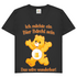 Damen V-Neck T-Shirt Ich möchte ein Bier Bärchi sein das wäre wunderbar! Black