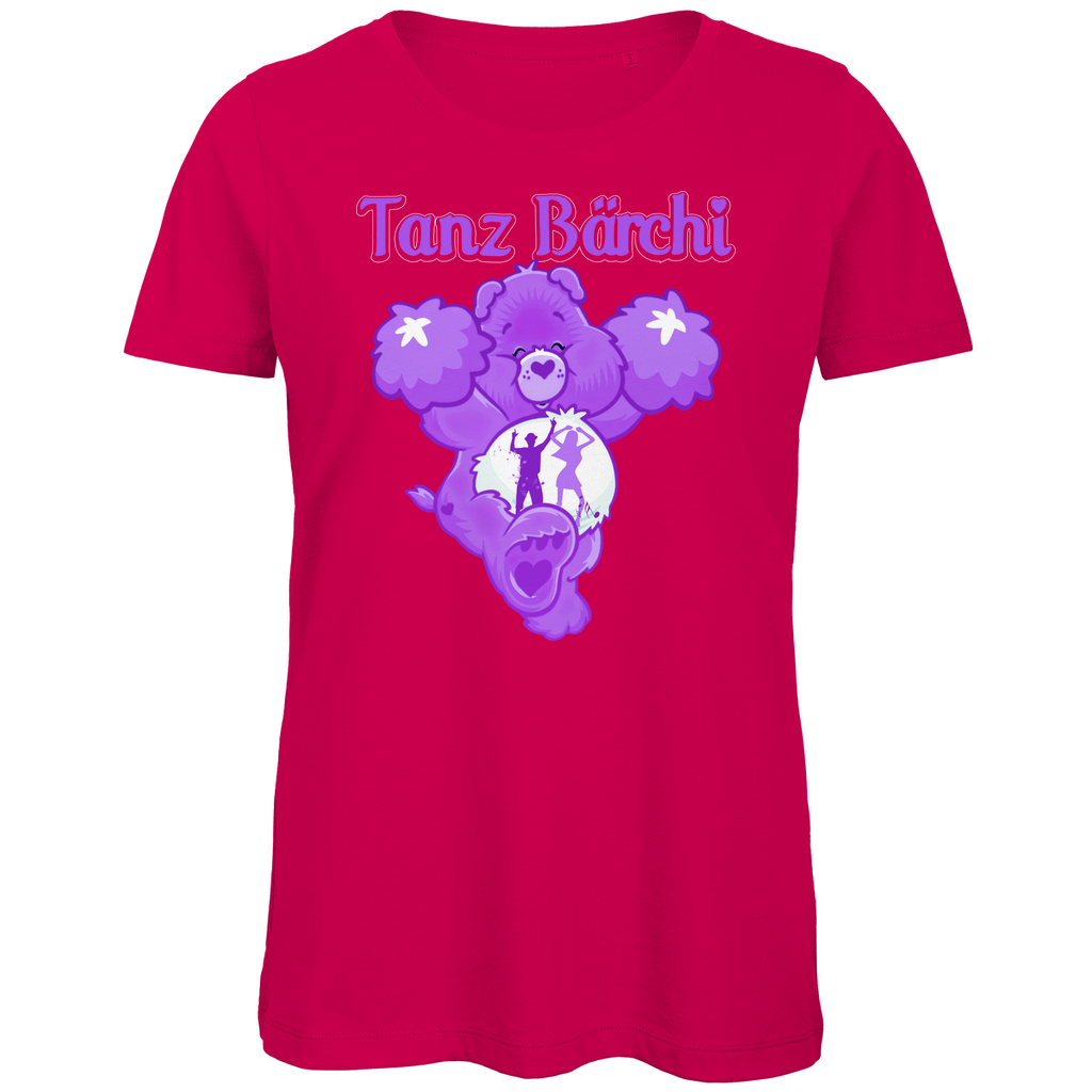 Tanz Bärchi - Glücksbärchi - Damen Premium Bio T-Shirt Fuchsia