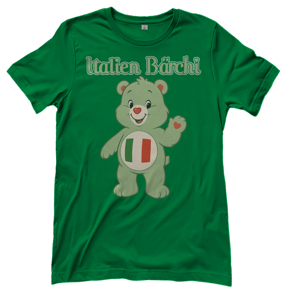 Italien Bärchi - Glücksbärchi - Damen T-Shirt Kelly Green