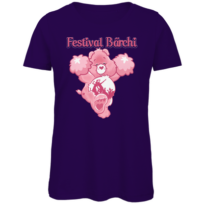 Festival Bärchi - Glücksbärchi - Damen Premium Bio T-Shirt Urban Purple