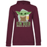 Ein Bier bringen du sollst Baby Yoda Grogu - Damen Hoodie Wine