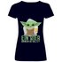 Ein Bier bringen du sollst Baby Yoda Grogu - V-Neck Damenshirt Deep Navy