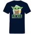 Ein Bier bringen du sollst Baby Yoda Grogu - Herren V-Neck Shirt Navy