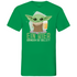 Ein Bier bringen du sollst Baby Yoda Grogu - Herren V-Neck Shirt Kelly Green