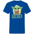 Ein Bier bringen du sollst Baby Yoda Grogu - Herren V-Neck Shirt Royal Blue