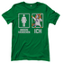 Andere Menschen Ich Einhorn - Damenshirt Kelly Green