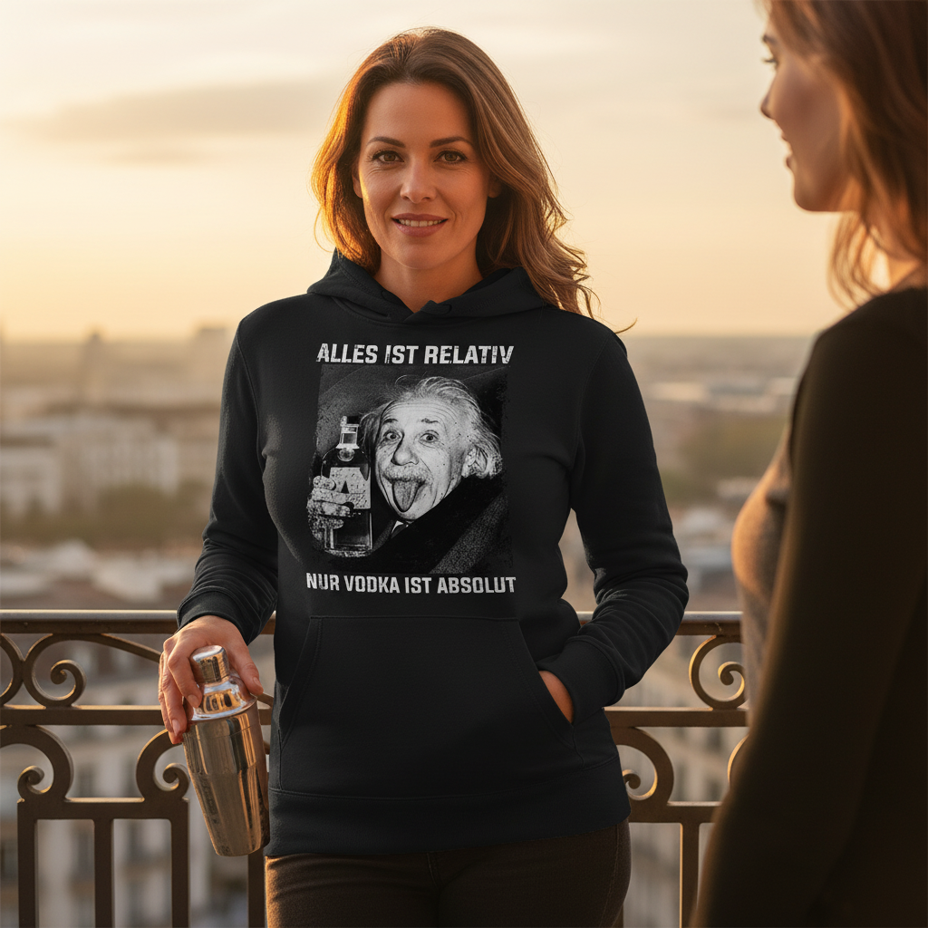 Alles ist relativ nur Vodka ist absolut - Unisex Hoodie