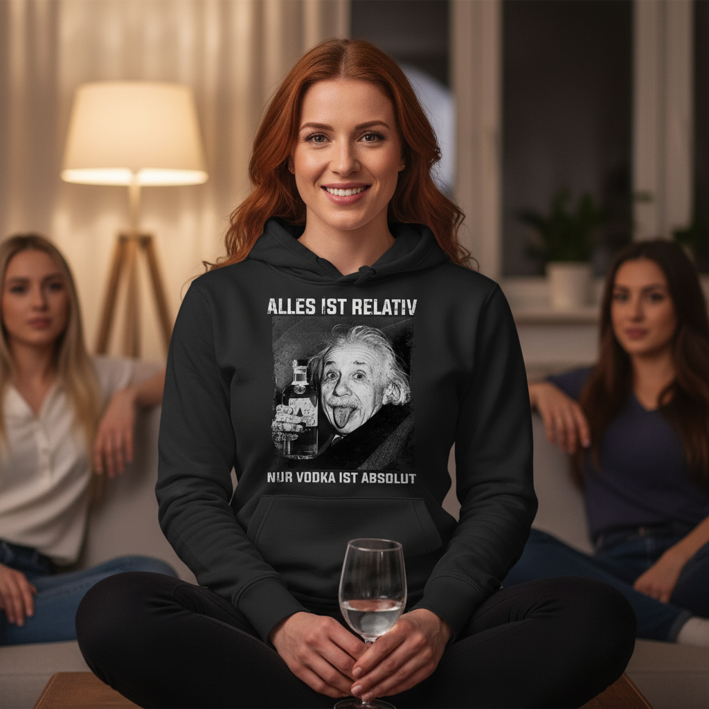 Alles ist relativ nur Vodka ist absolut - Unisex Hoodie