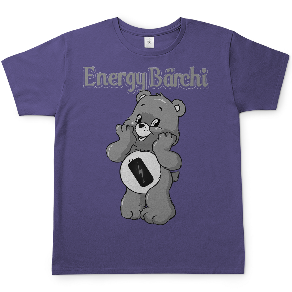 Energy Bärchi - Glücksbärchi - Herren Shirt Millennial Lilac
