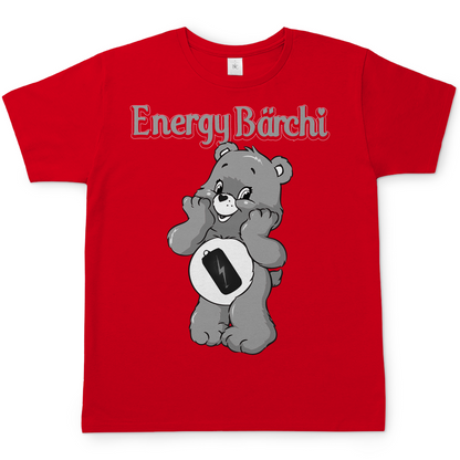 Energy Bärchi - Glücksbärchi - Herren Shirt Red