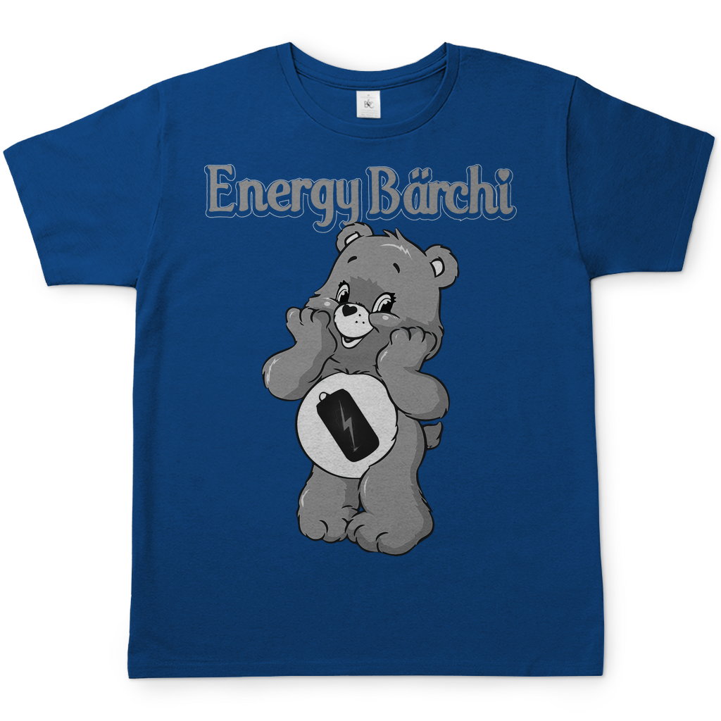 Energy Bärchi - Glücksbärchi - Herren Shirt Royal Blue