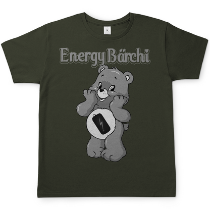 Energy Bärchi - Glücksbärchi - Herren Shirt Urban Khaki