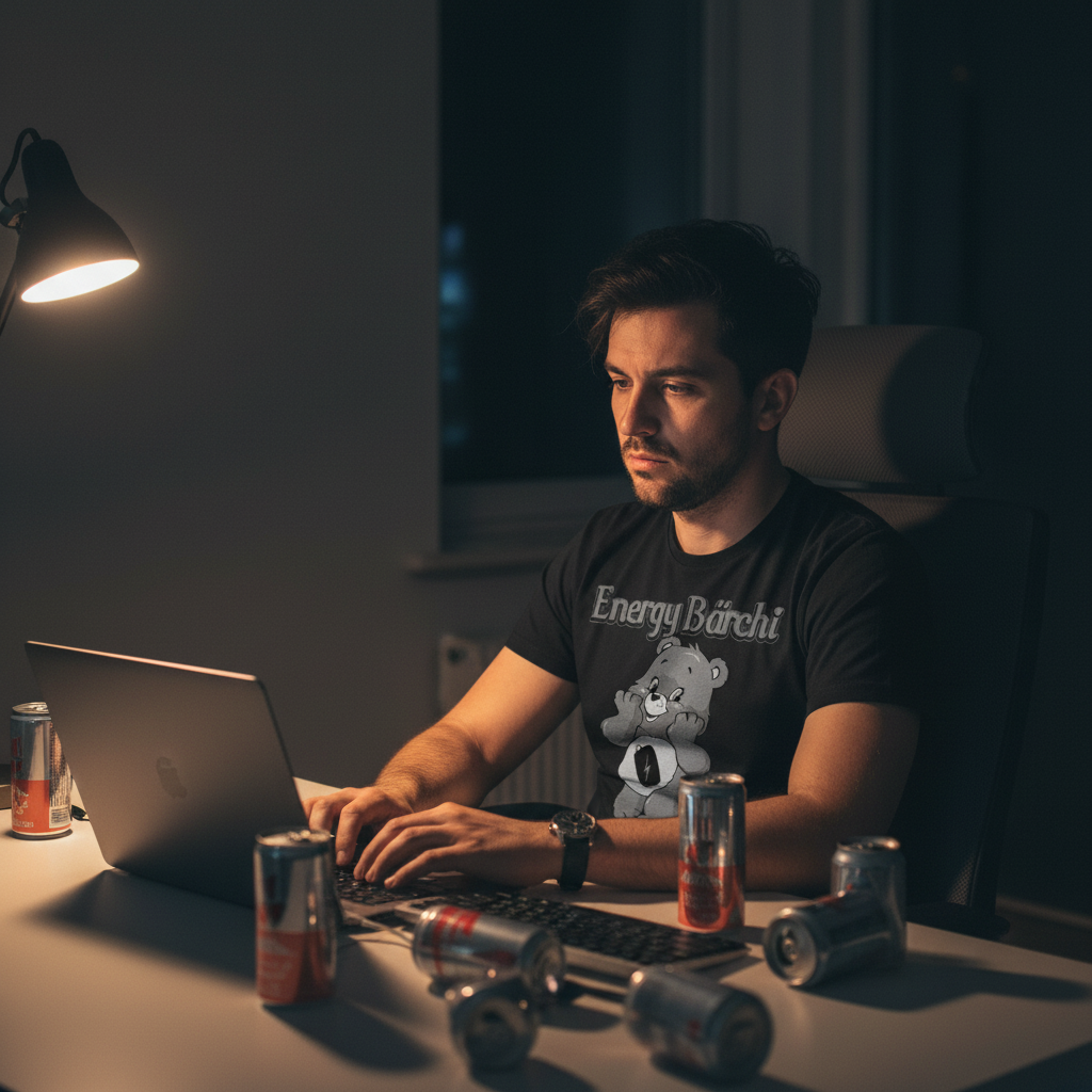 Energy Bärchi - Glücksbärchi - Herren Shirt