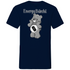 Energy Bärchi - Glücksbärchi - Herren V-Neck Shirt Navy