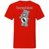 Energy Bärchi - Glücksbärchi - Herren V-Neck Shirt Red