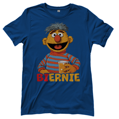 Sesamstraße - Ernie Biernie - Damenshirt Royal Blue