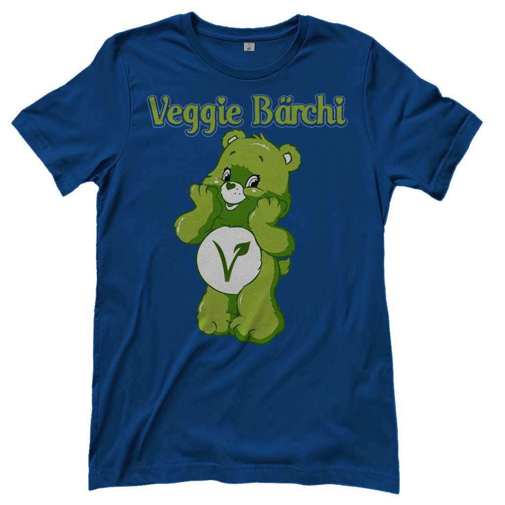 Veggie Bärchi - Glücksbärchi - Damenshirt Royal Blue