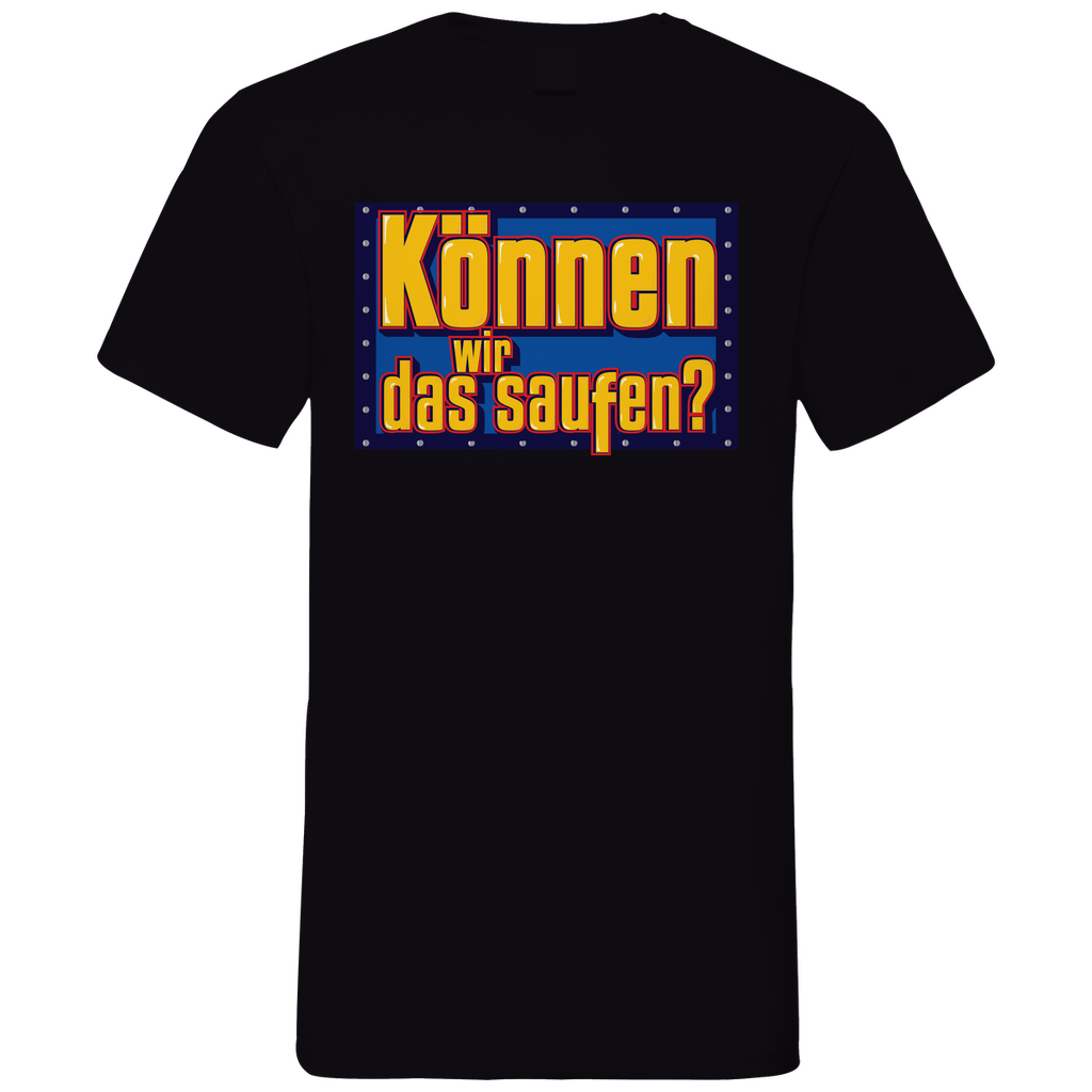 Können wir das saufen? Bob der Baumeister - Herren V-Neck Shirt