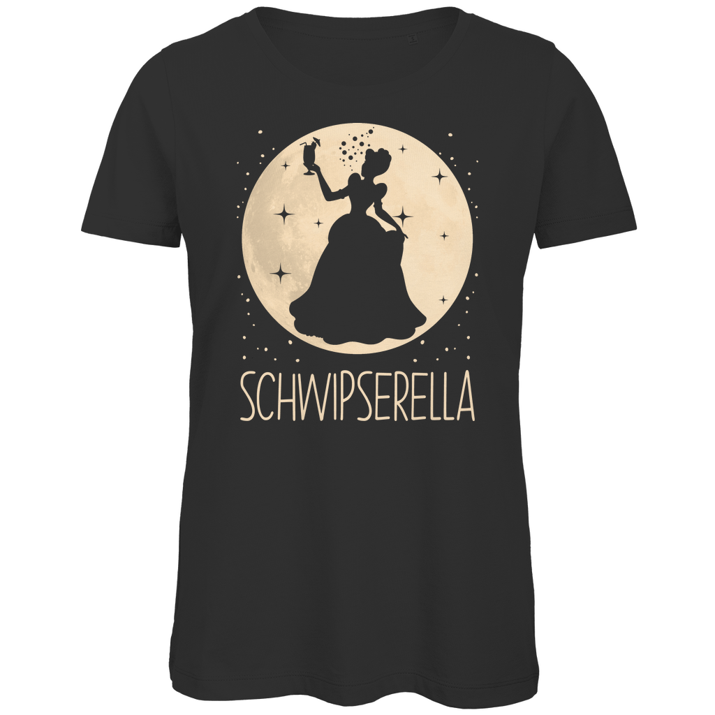 Mond Prinzessin - Schwipserella - Damen Premium Bio T-Shirt