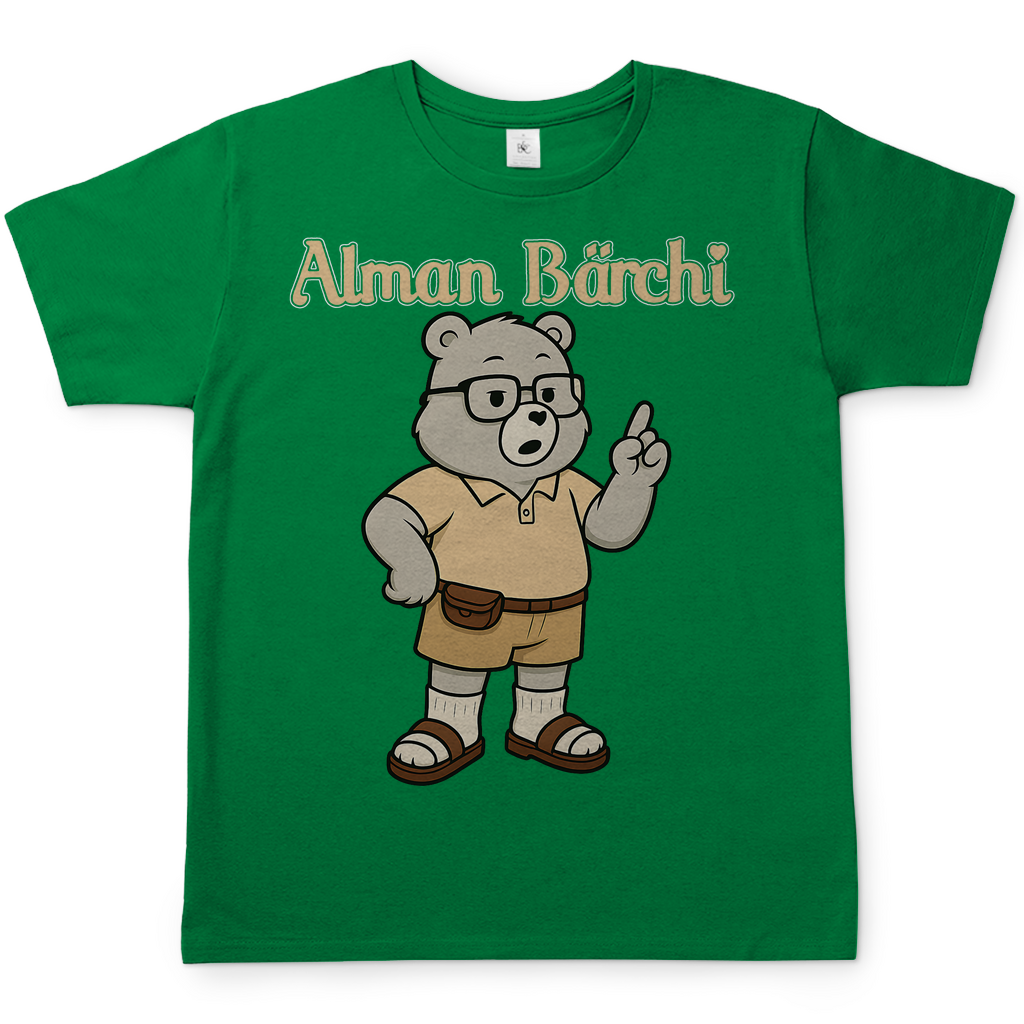 Alman Bärchi - Glücksbärchi - Herren T-Shirt Kelly Green