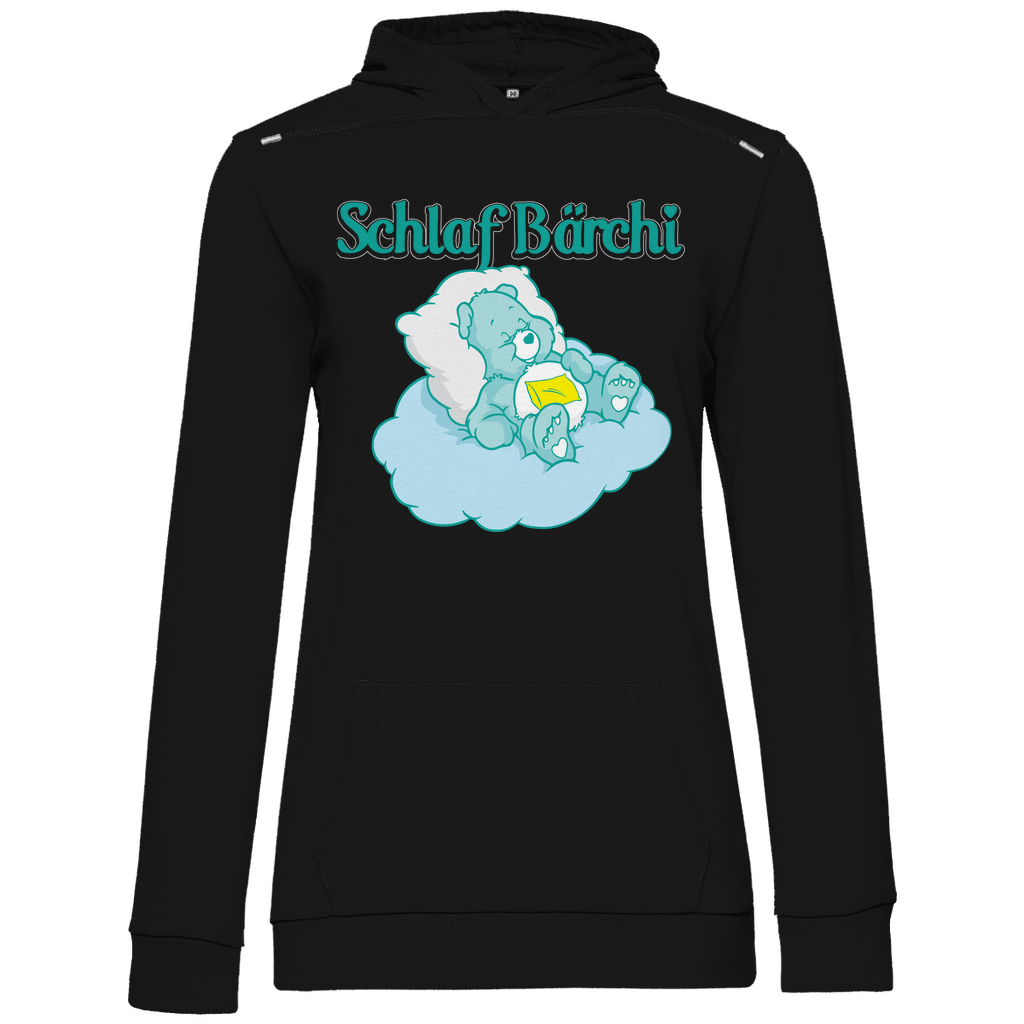 Schlaf Bärchi - Glücksbärchi - Damen Hoodie Black