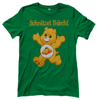 Schnitzel Bärchi - Glücksbärchi - Damenshirt Kelly Green