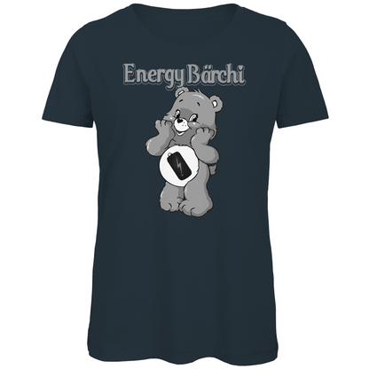 Energy Bärchi - Glücksbärchi - Damen Premium Bio T-Shirt Dark Grey