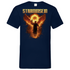 Strammsein Du Ich Wir Bier - Herren V-Neck Shirt Navy
