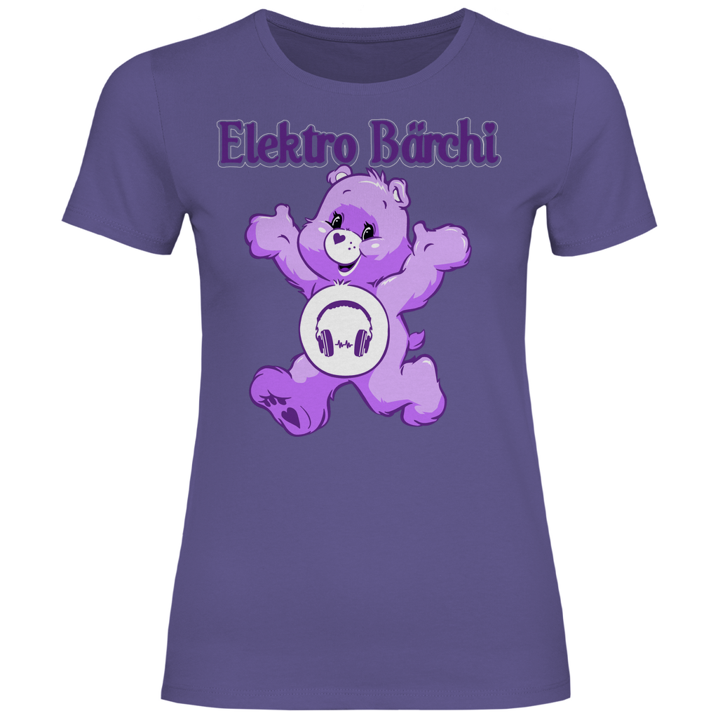 Elektro Bärchi - Glücksbärchi - Damenshirt Millennial Lilac