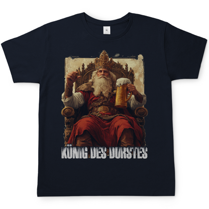 König des Durstes - Herren Shirt Navy