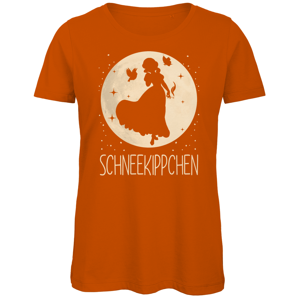 Mond Prinzessin - Schneekippchen - Damen Premium Bio T-Shirt