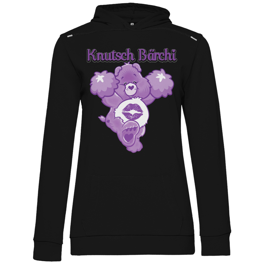 Knutsch Bärchi - Glücksbärchi - Damen Hoodie Black