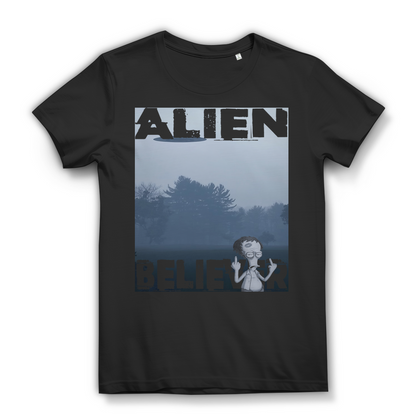 Alien Believer Roger - Damen Premium Bio T-Shirt