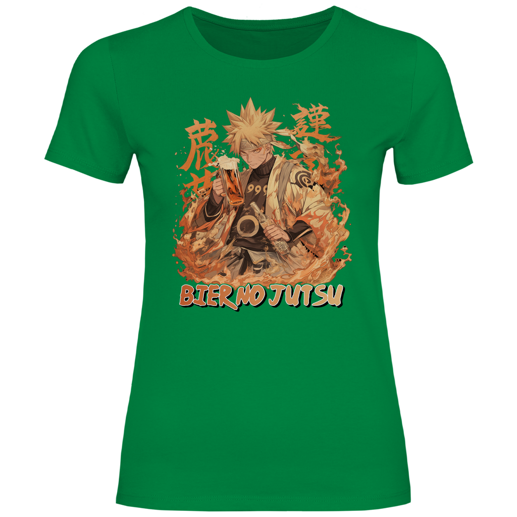 Naruto Bier no Jutsu - Damenshirt