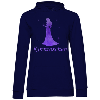 Kornröschen - Prinzessin Aquarell - Damen Hoodie