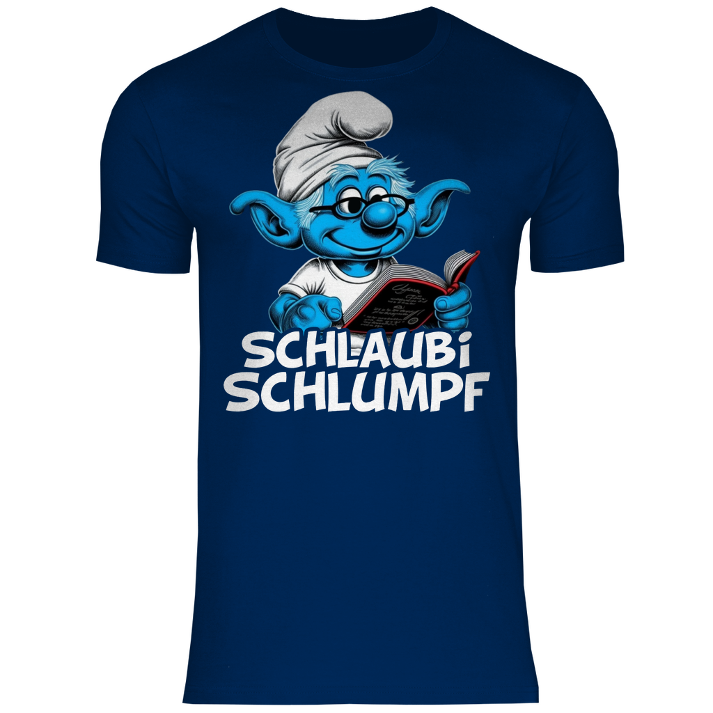 Schlaubi Schlumpf Grafik - Herren Shirt