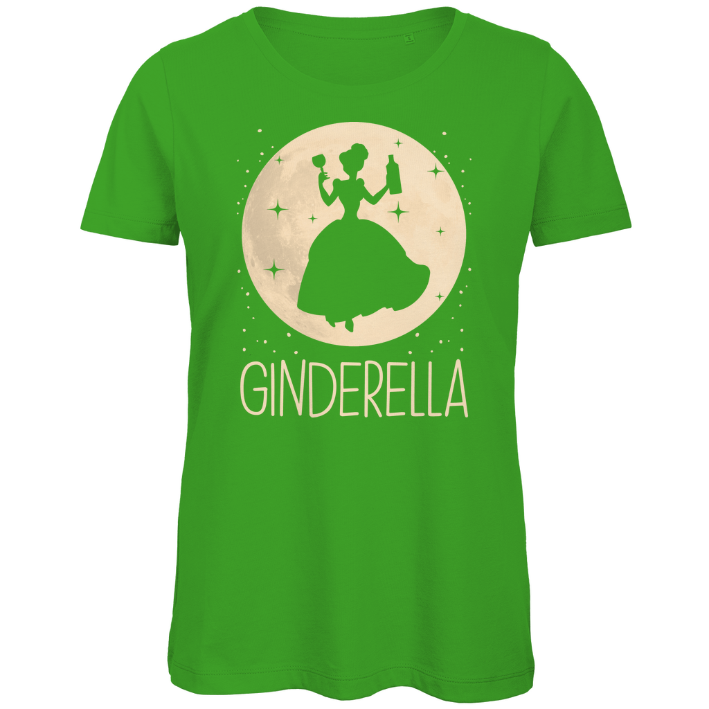Mond Prinzessin - Ginderella - Damen Premium Bio T-Shirt Real Green