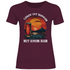 Leben ist besser mit einem Bier - Damenshirt Burgundy