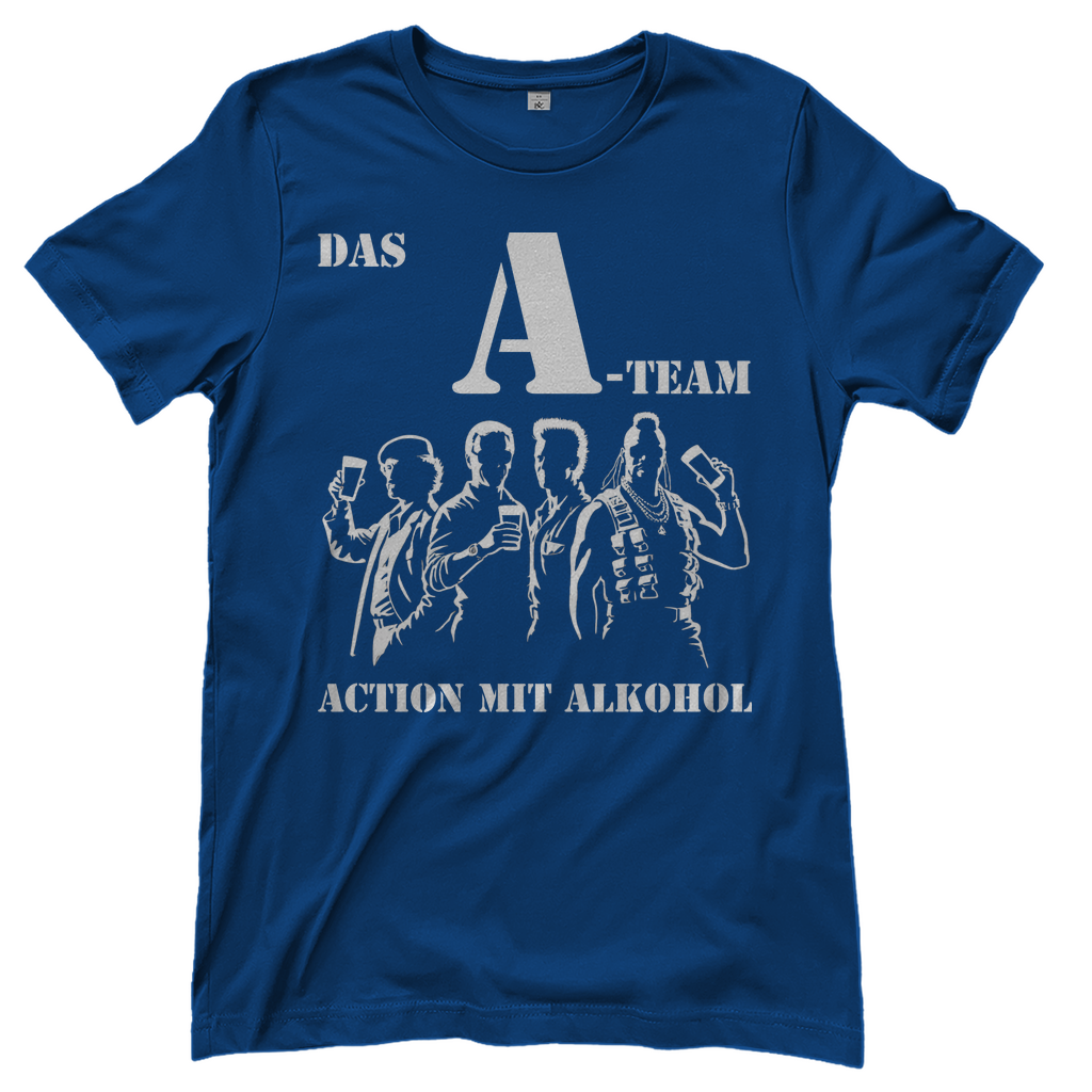 Das A-Team Action mit Alkohol - Damenshirt