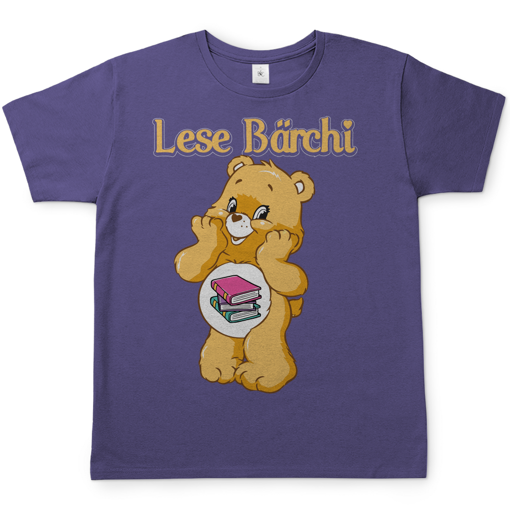 Lese Bärchi - Glücksbärchi - Herren Shirt Millennial Lilac