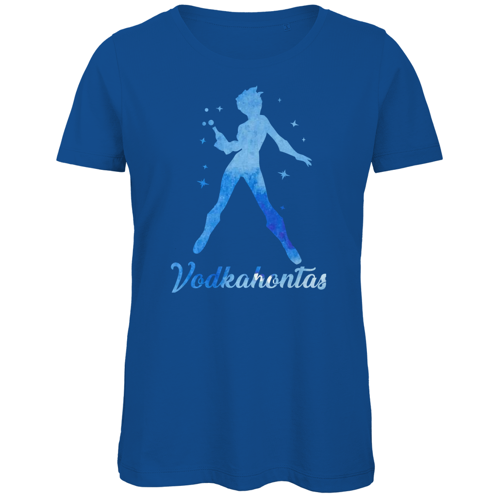 Vodkahontas - Prinzessin Aquarell - Damen Premium Bio T-Shirt Royal Blue