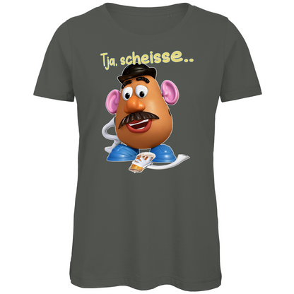 Tja, scheisse - Charlie Naseweis Toy Story - Damen Premium Bio T-Shirt Millennial Khaki