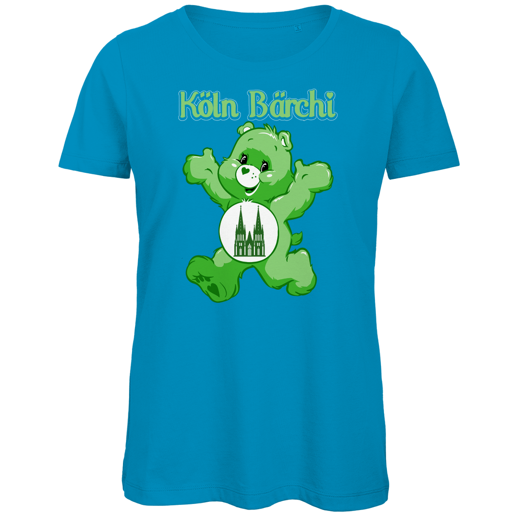 Köln Bärchi - Glücksbärchi - Damen Premium Bio T-Shirt Atoll