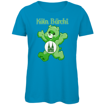 Köln Bärchi - Glücksbärchi - Damen Premium Bio T-Shirt Atoll