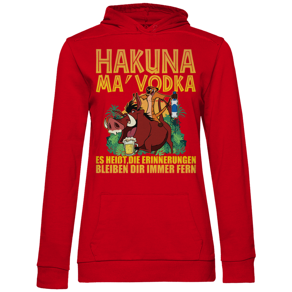 Hakuna Ma Vodka Timon und Pumbaa - Damen Hoodie