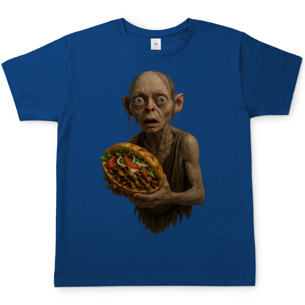 Döner mein Schatz Gollum LOTR - Herren T-Shirt Royal Blue